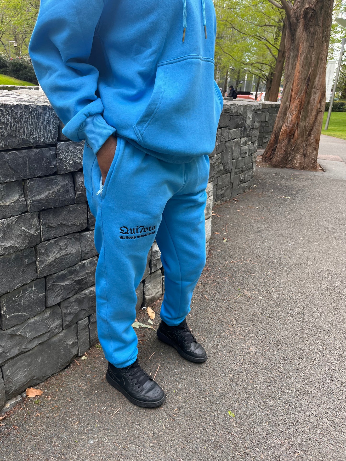 Blue Genesis Joggers