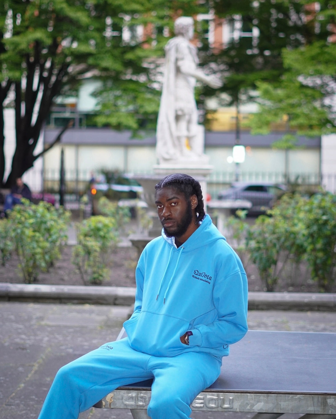 Blue Genesis Hoodie